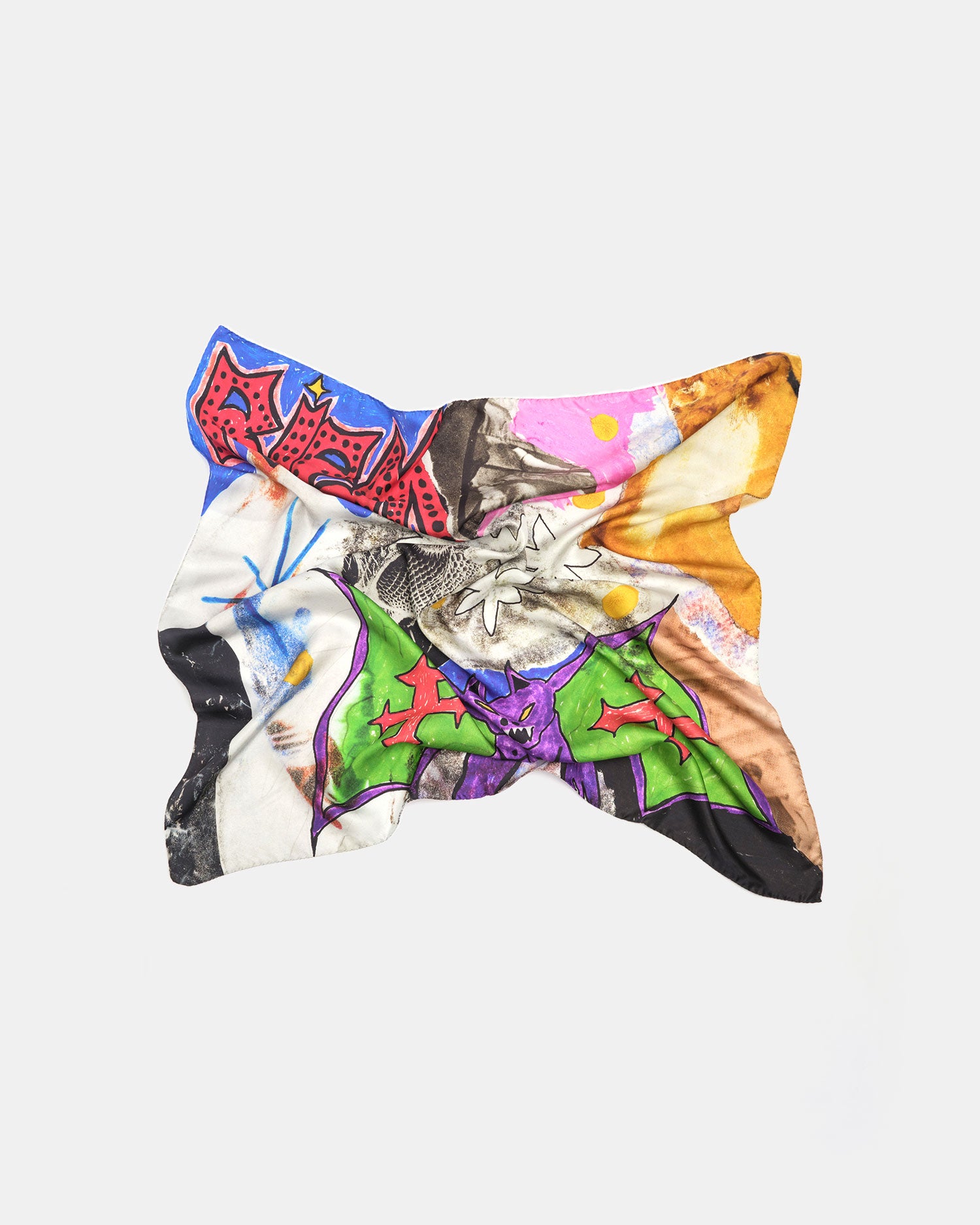 Our Legacy Skeletorn Silk Scarf