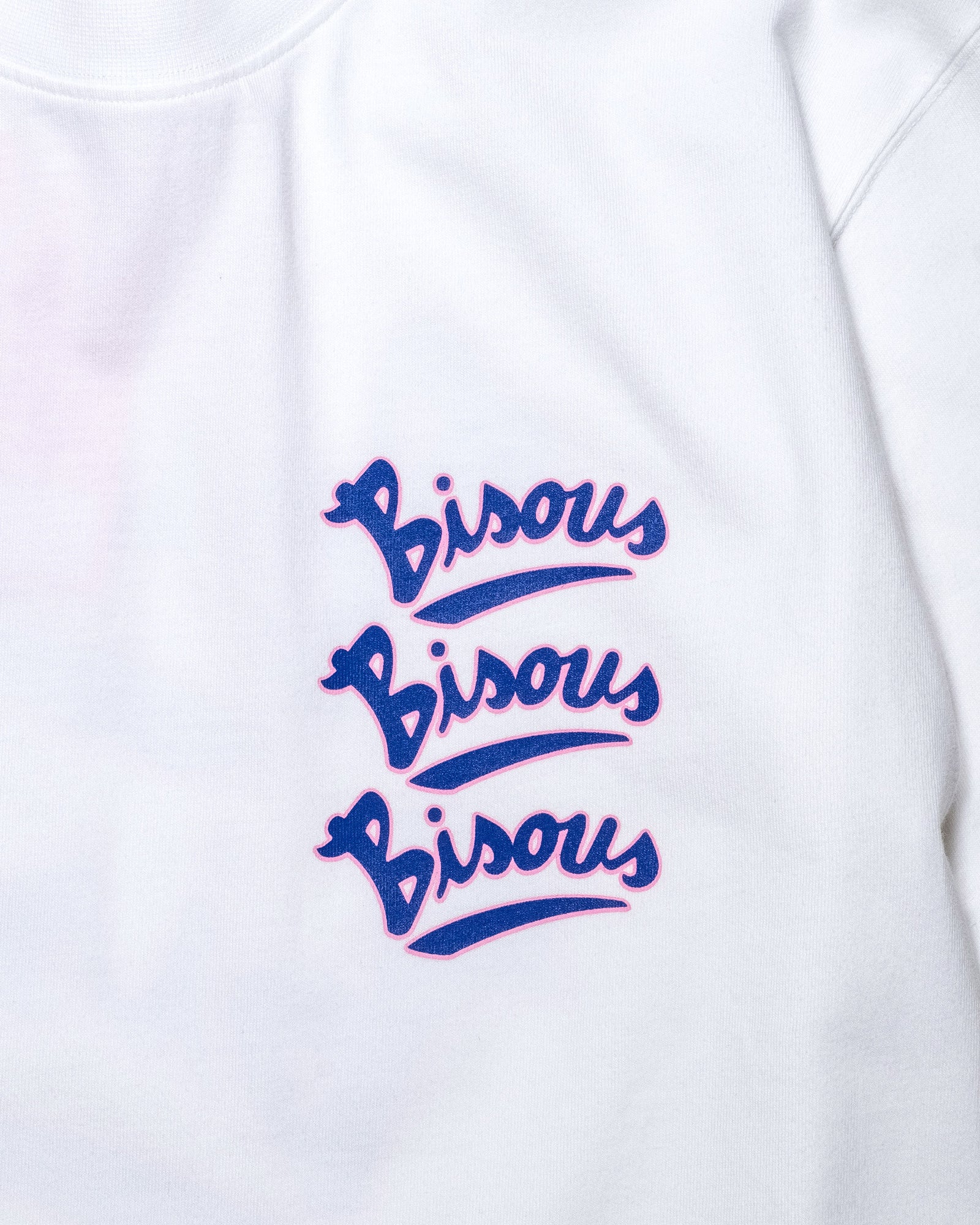 Bisous Gianni Tee White