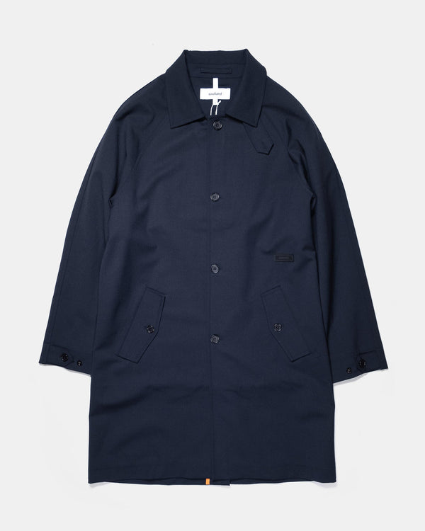 Soulland Emil Coat Navy