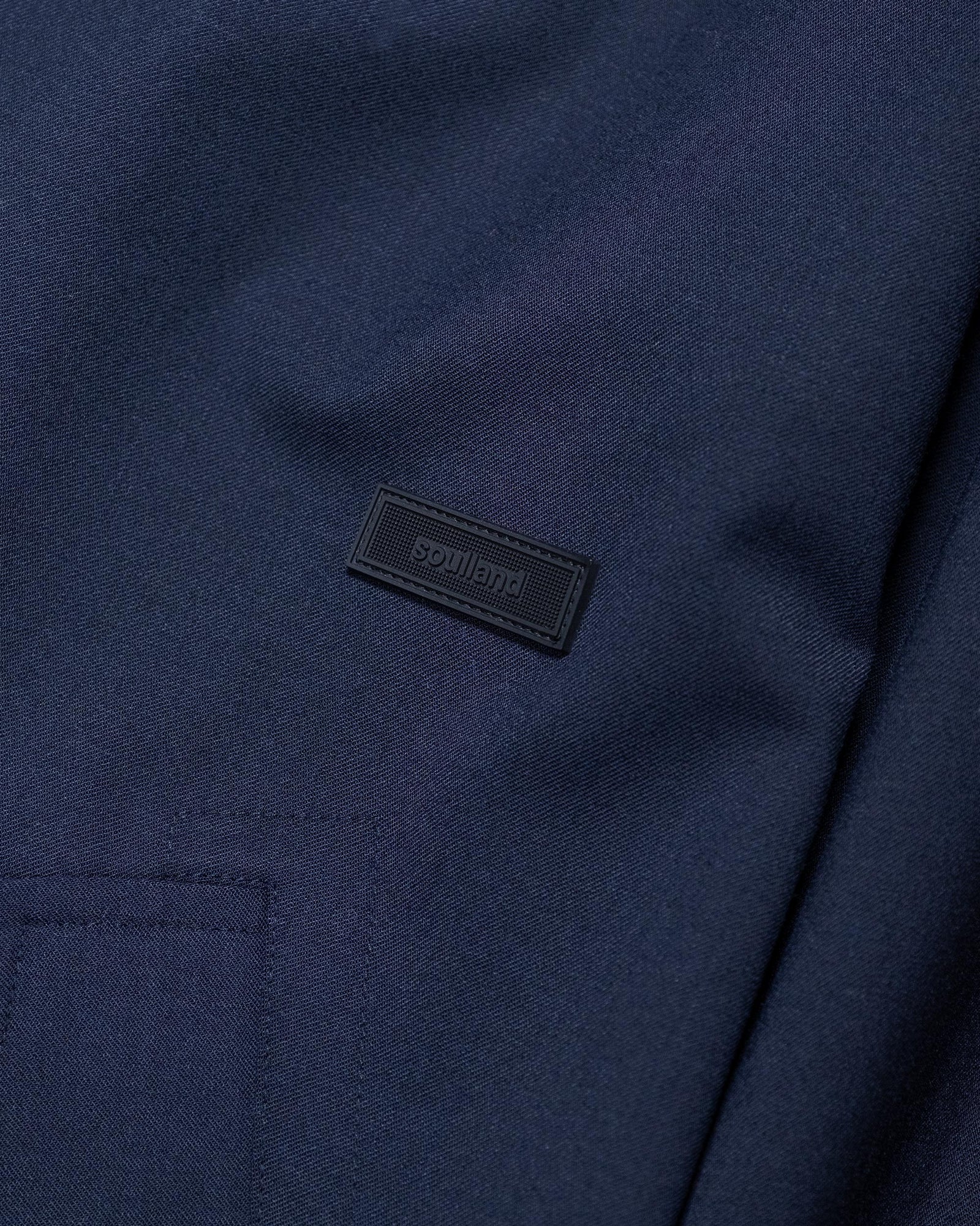 Soulland Emil Coat Navy