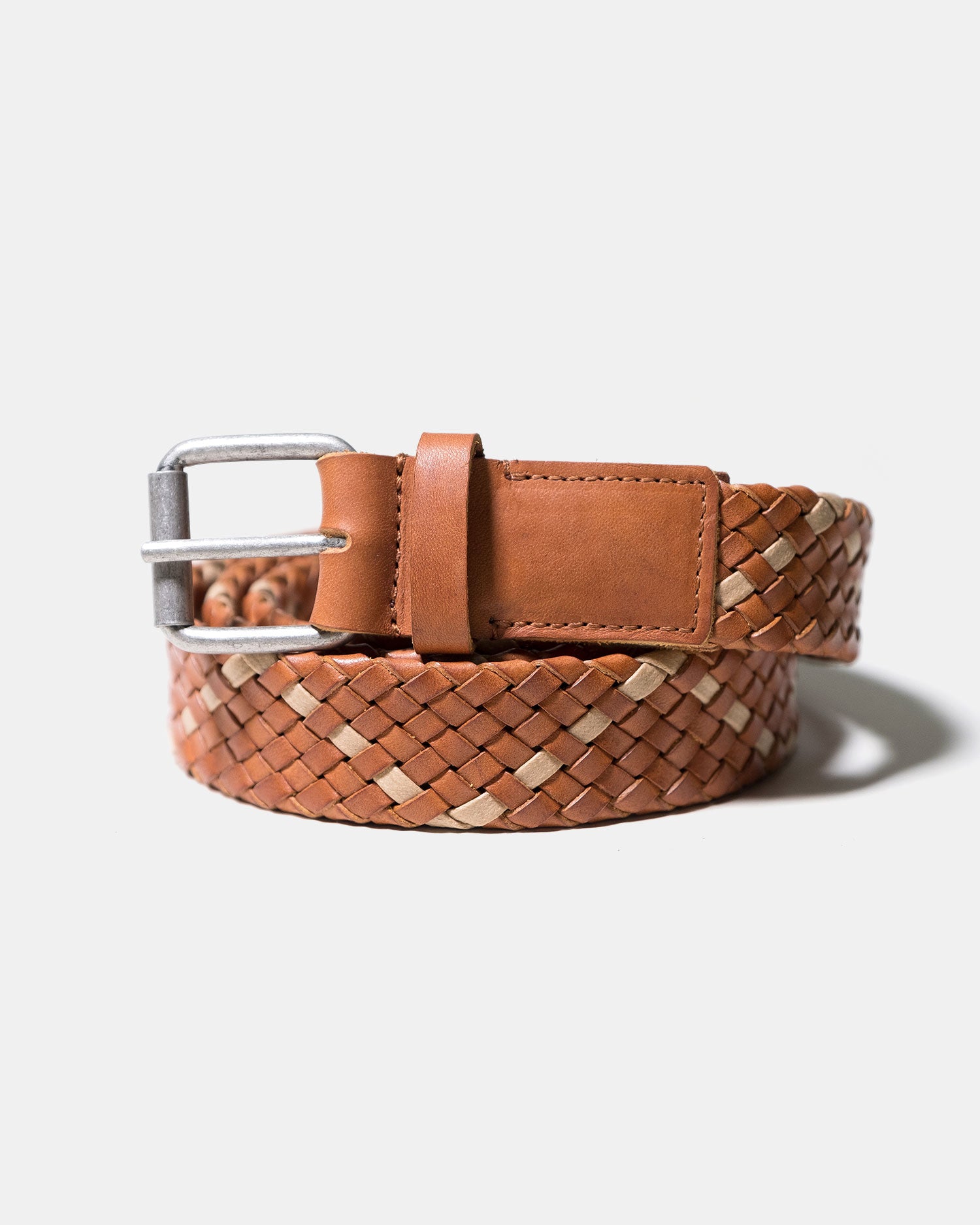 Marni Woven Belt Tan/Cement