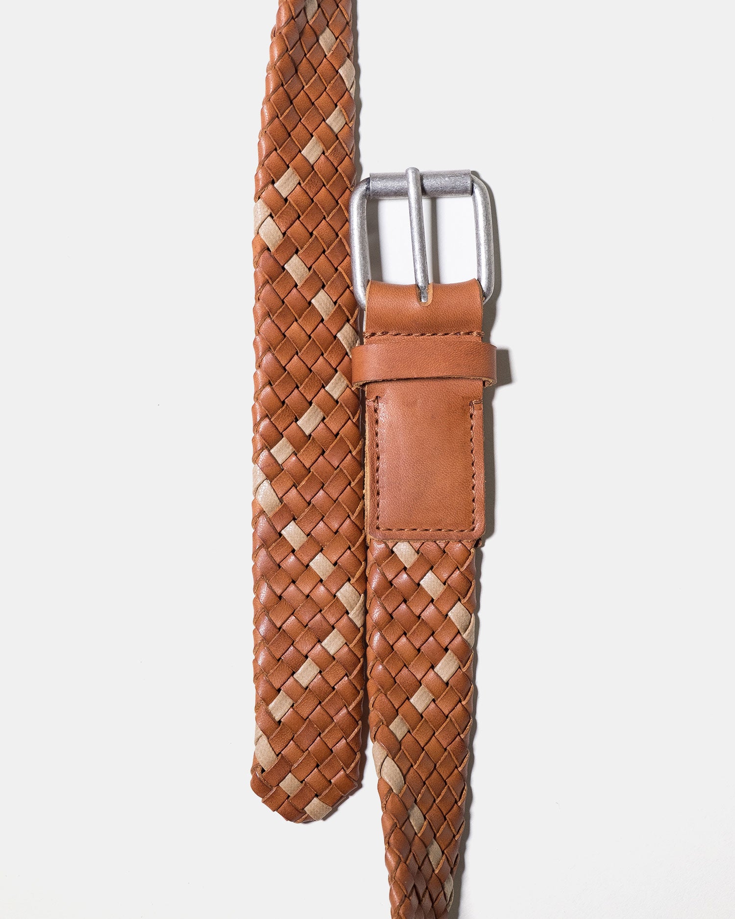 Marni Woven Belt Tan/Cement