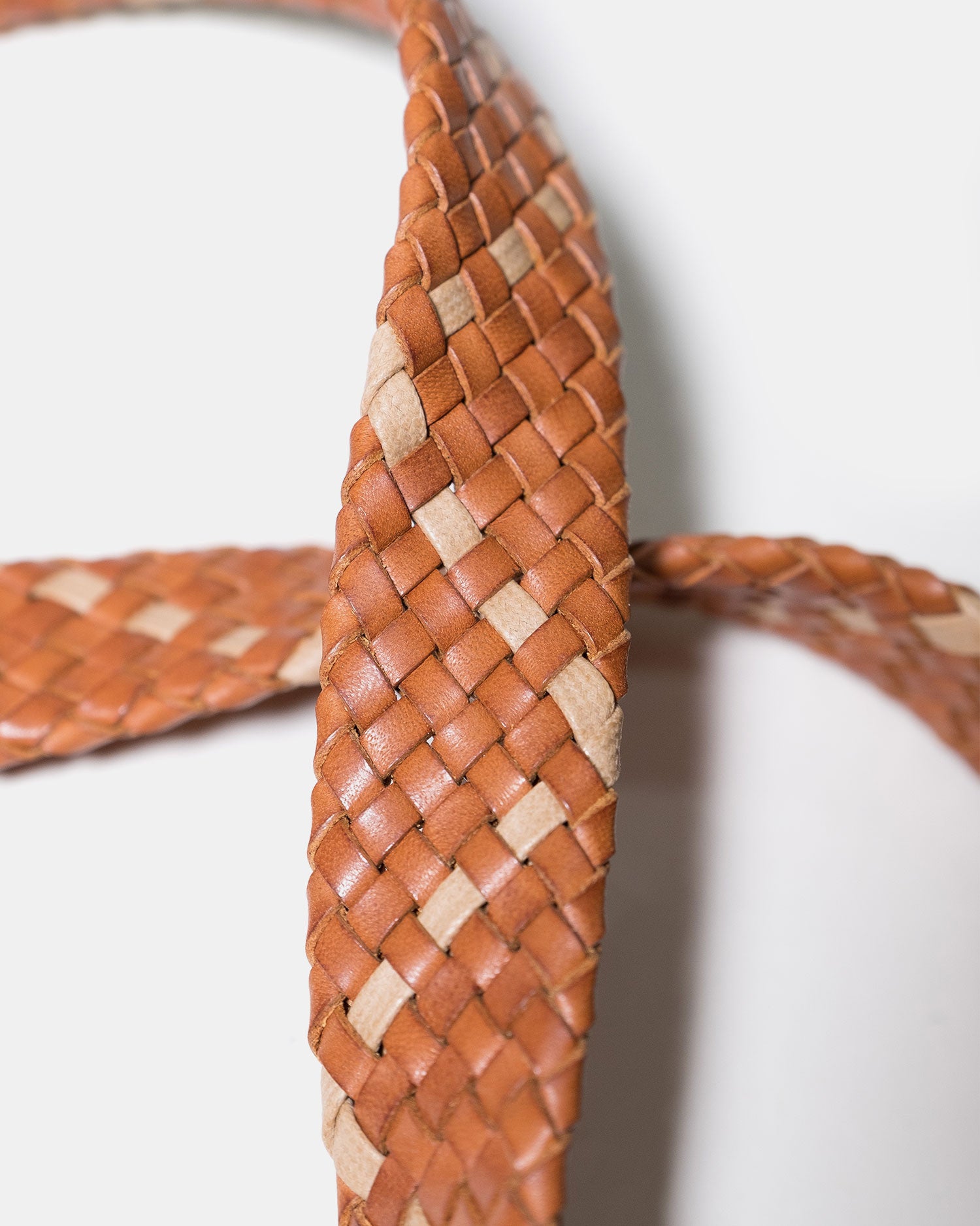 Marni Woven Belt Tan/Cement