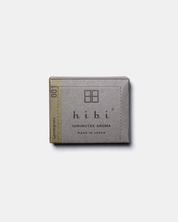 Hibi Incense - Lemongrass detail