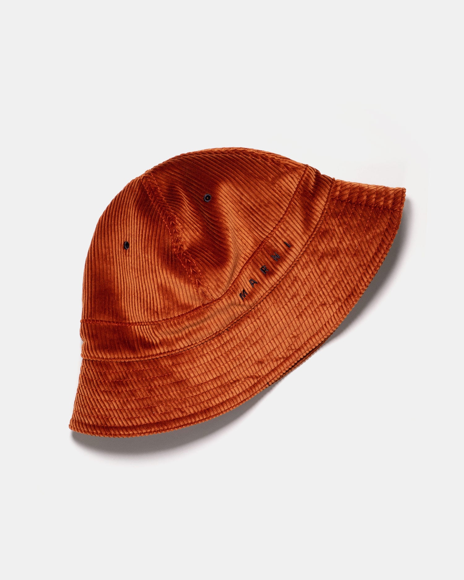 Marni Bucket Hat Rust Corduroy