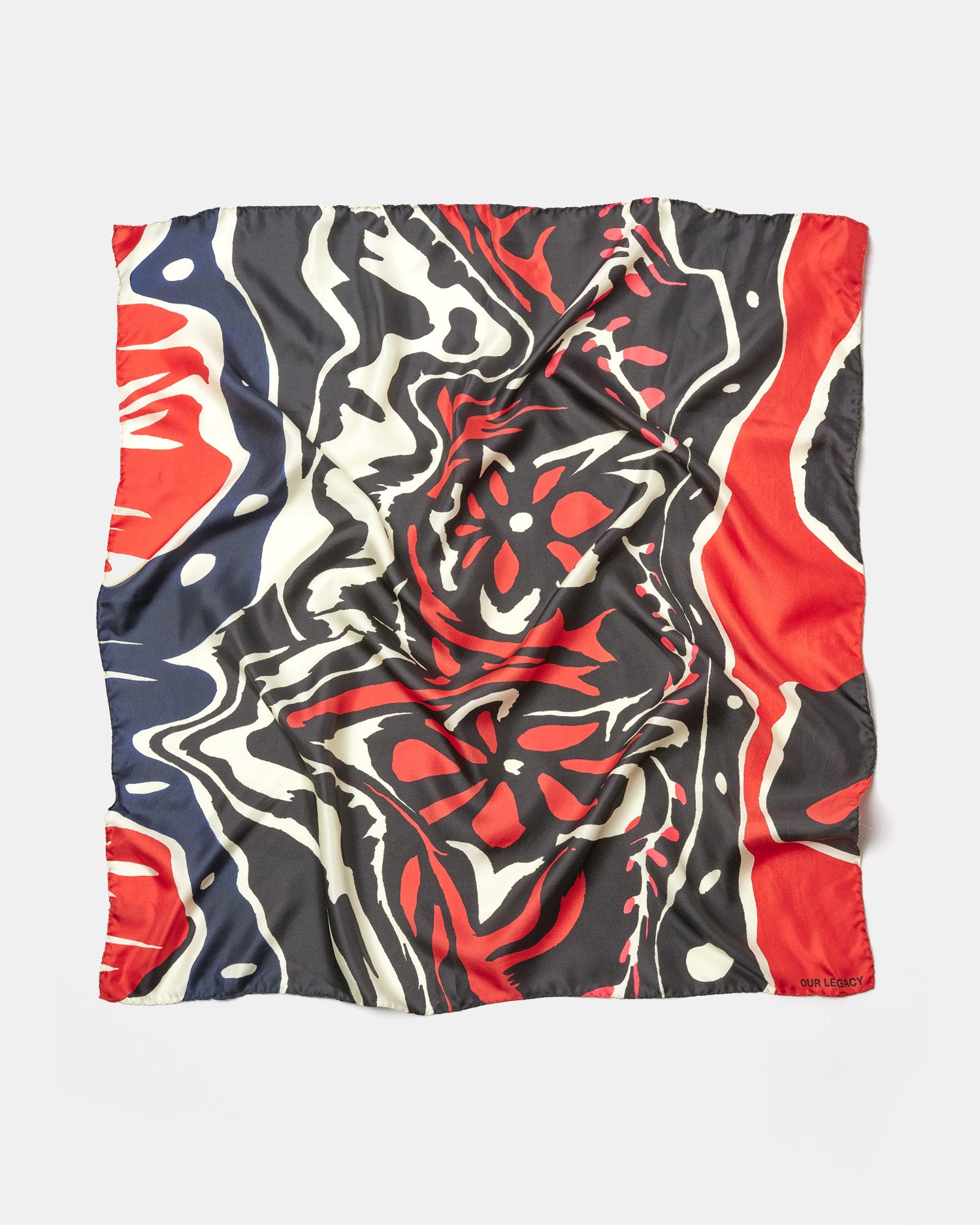 Our Legacy Psychedelic Silk Scarf