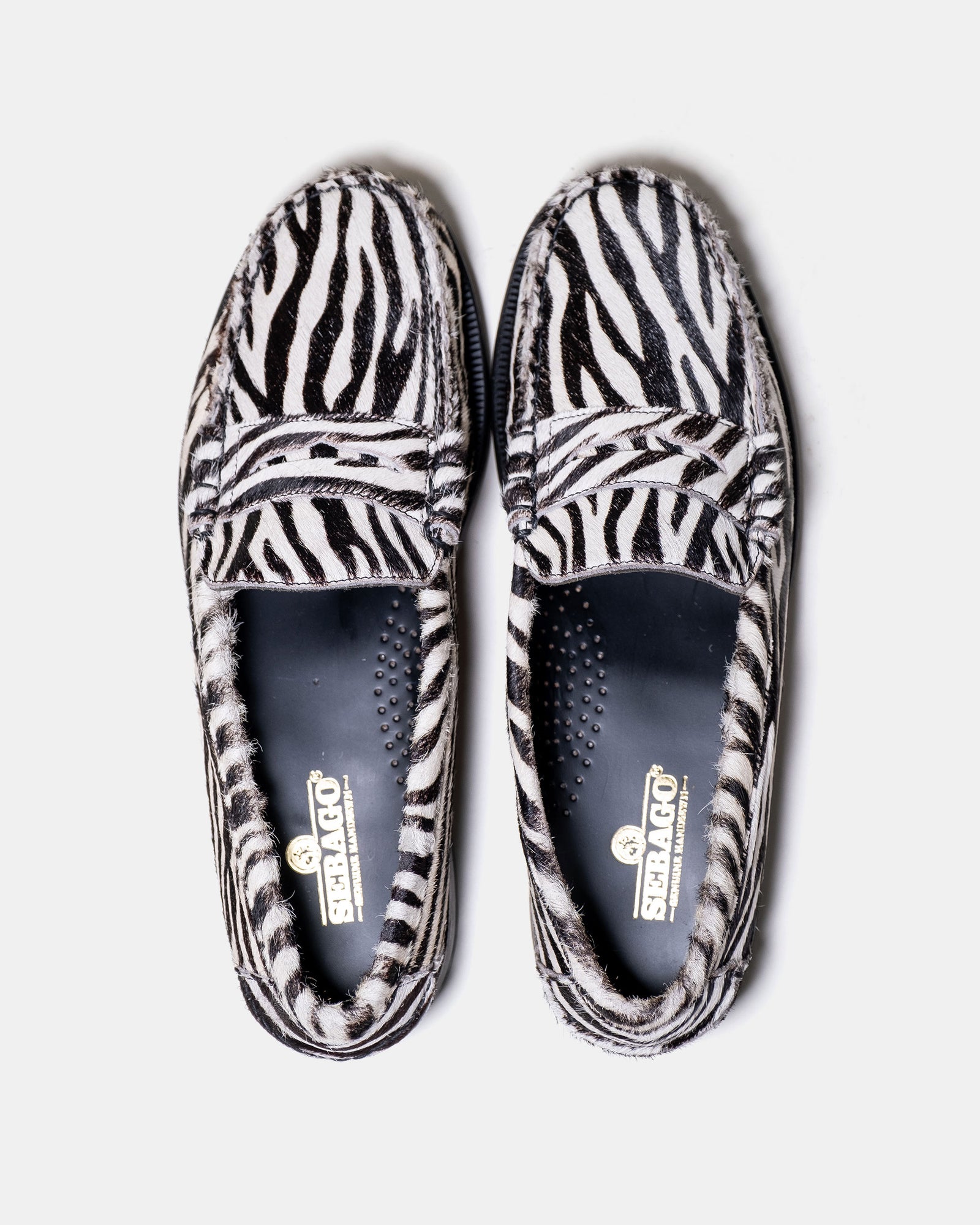 Sebago Dan Penny Loafer Zebra