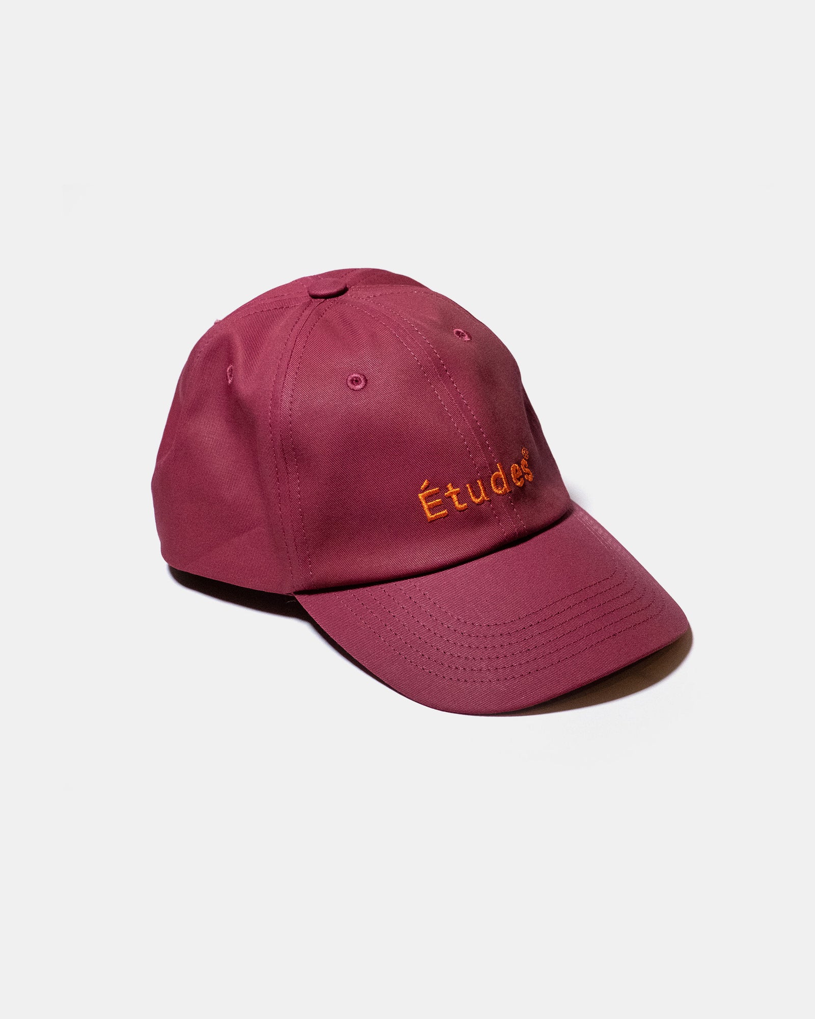 Études Booster Logo Cap Burgundy