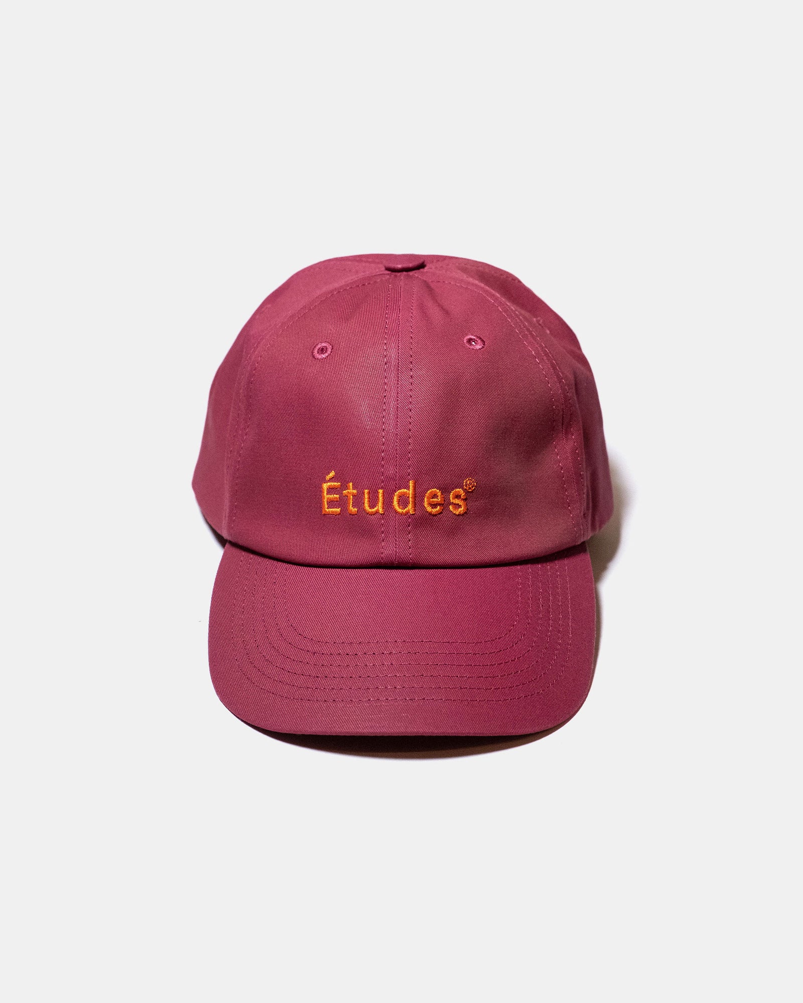 Études Booster Logo Cap Burgundy