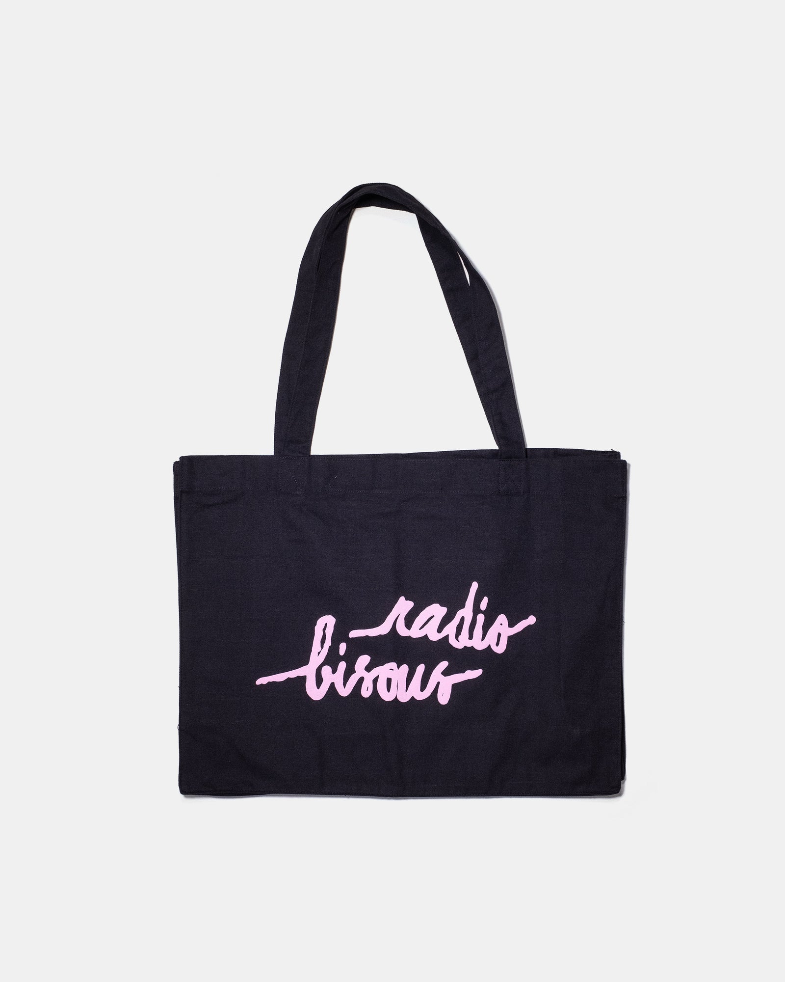 Bisous Radio Tote Black