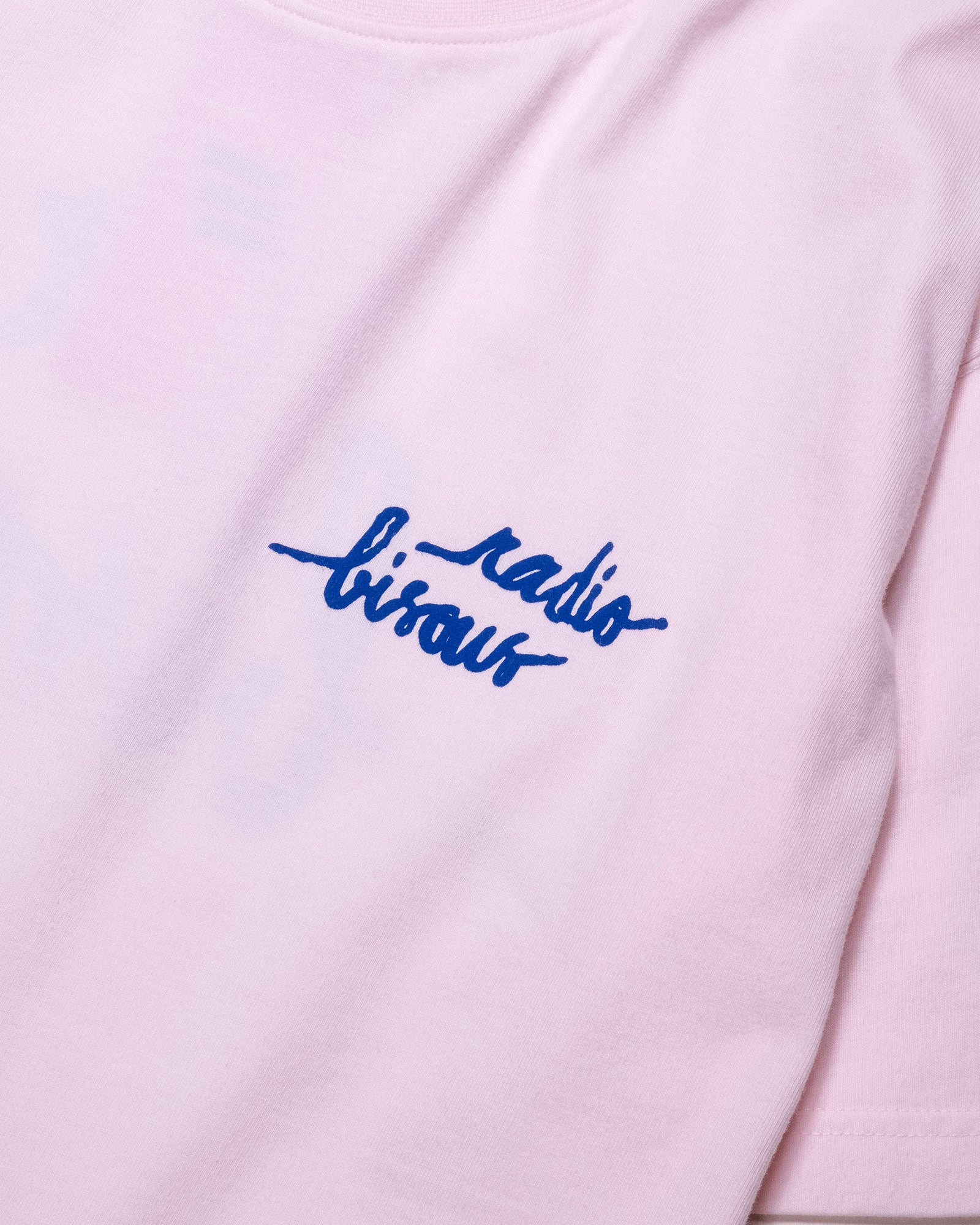 Bisous Radio Tee Pink