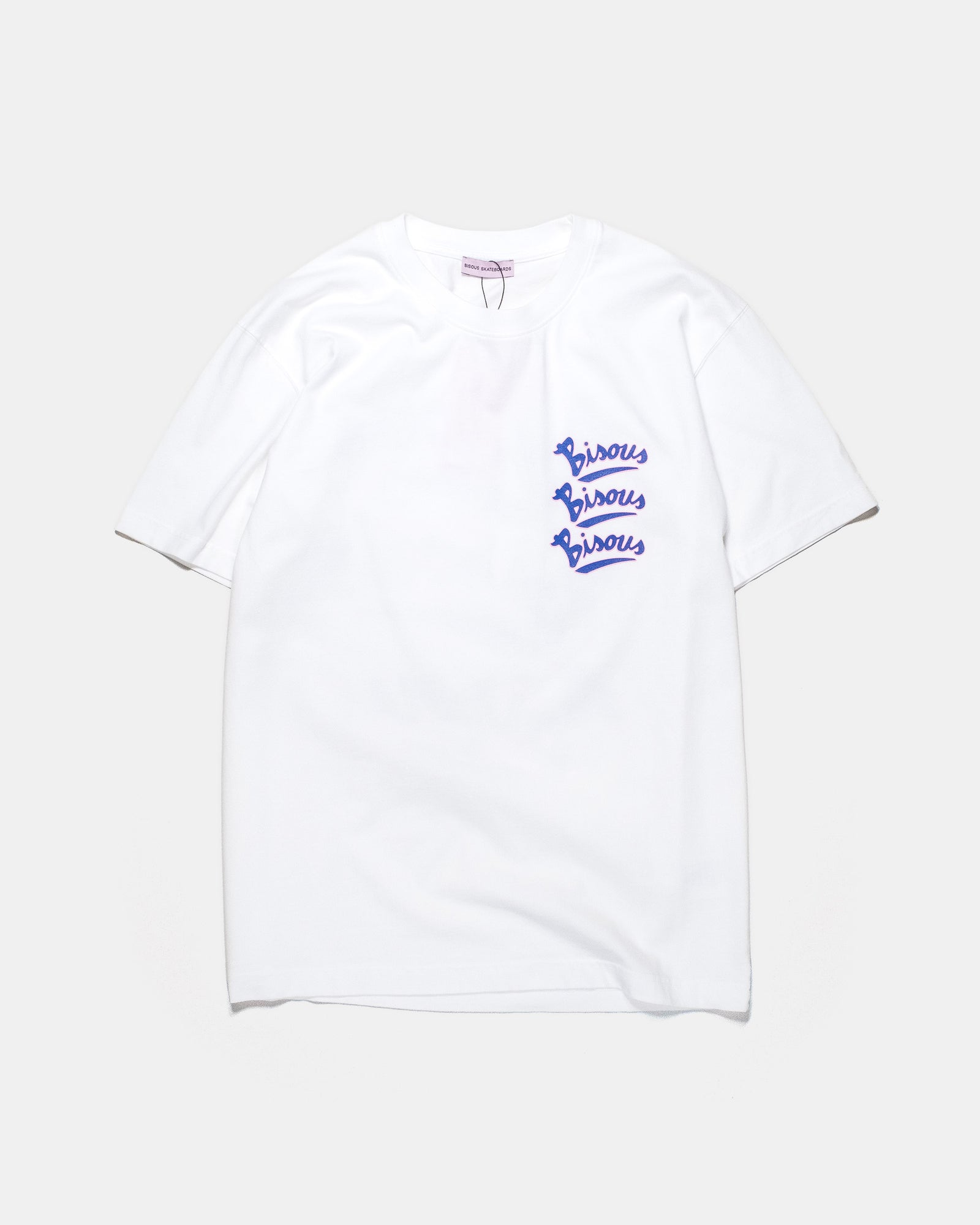 Bisous Gianni Tee White