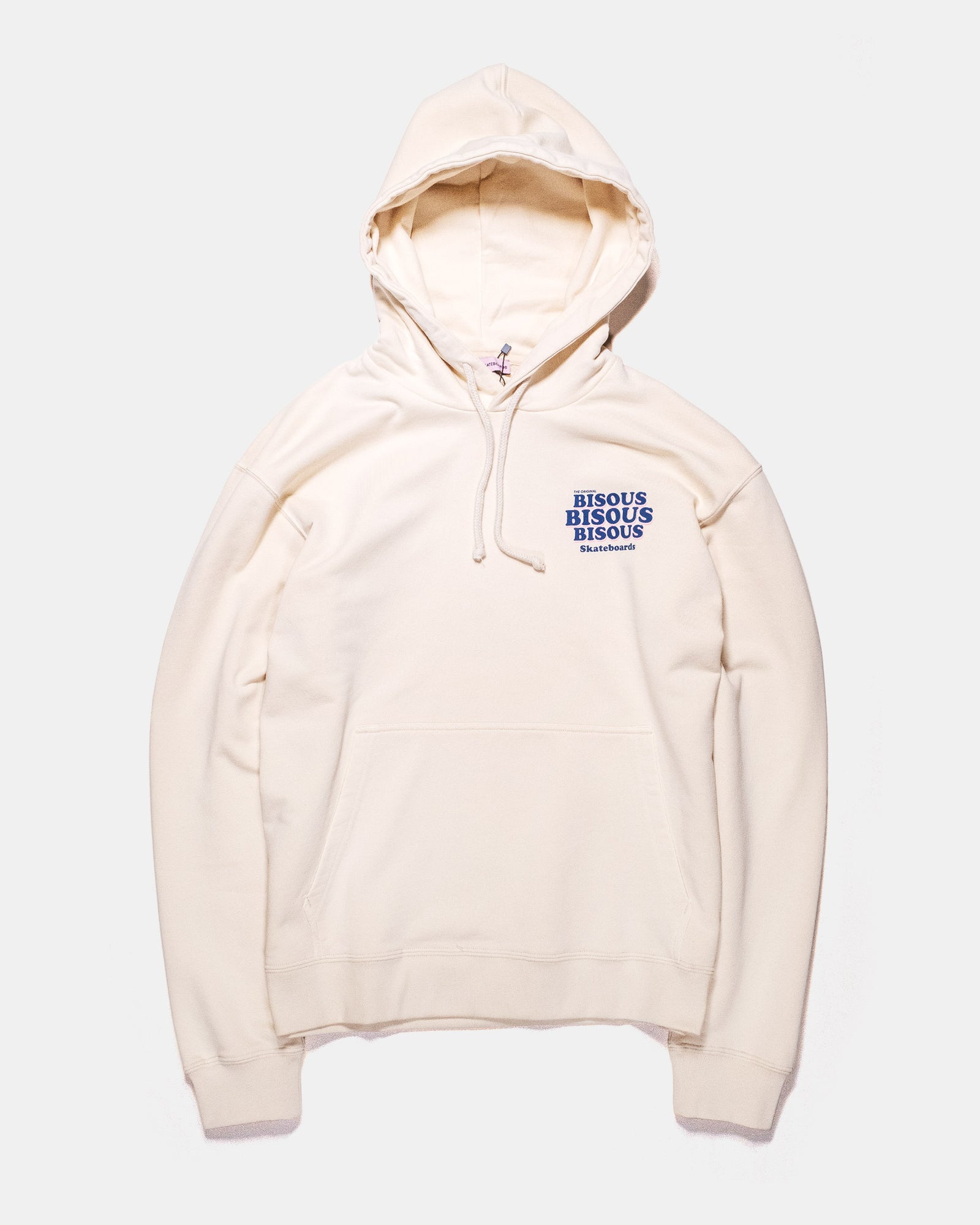 Bisous Grease Hoodie Sand