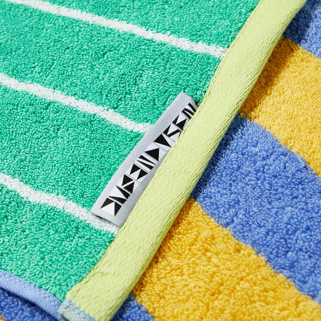 Dusen Dusen Papaya Stripe Bath Towel