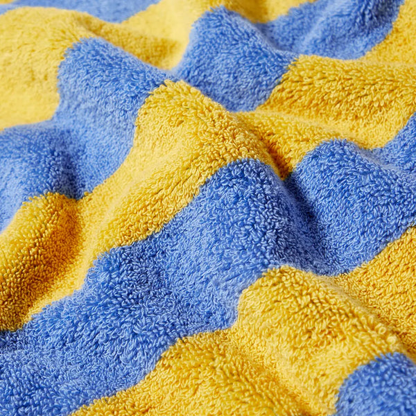 Dusen Dusen Papaya Stripe Bath Towel detail