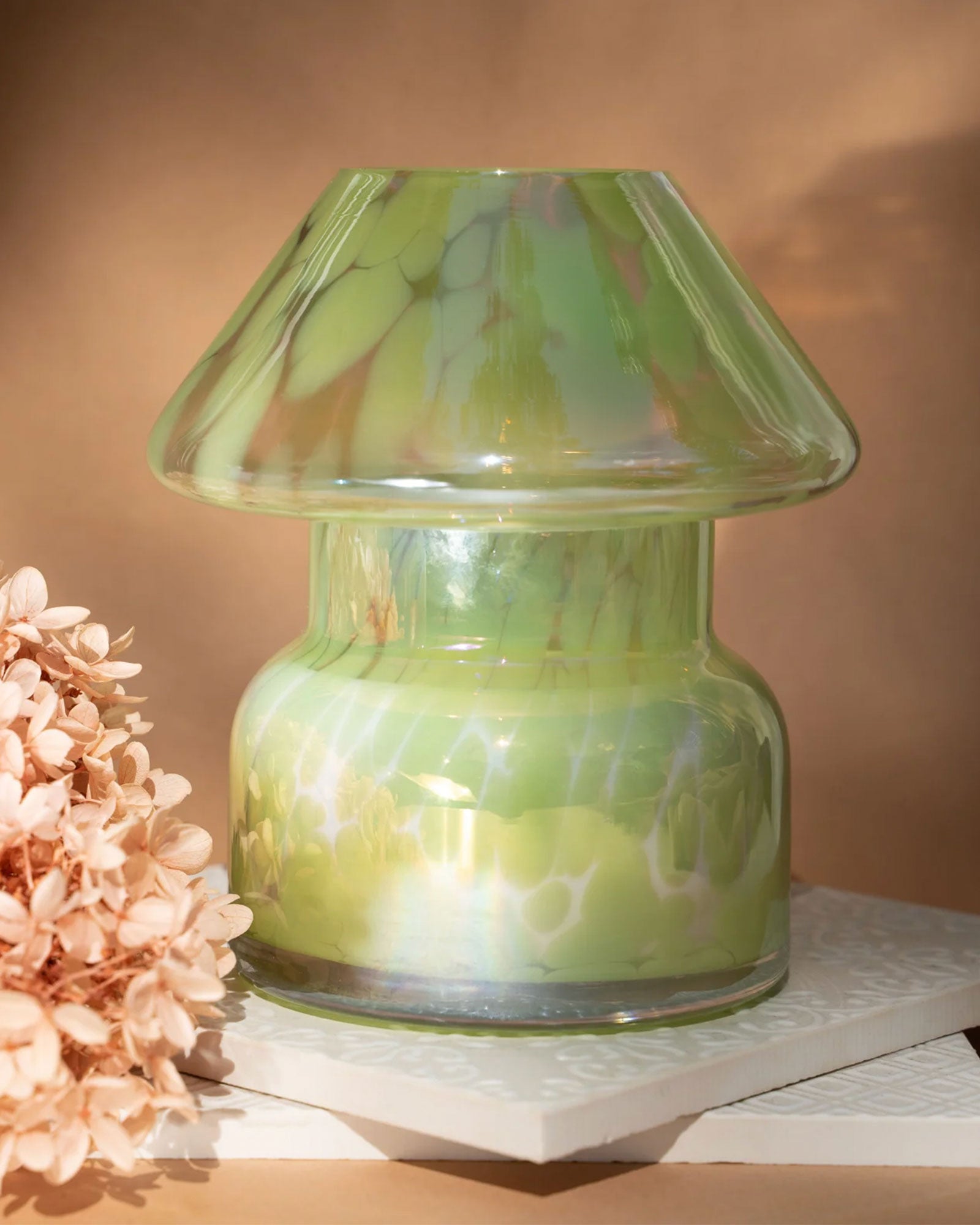 Blossom and Sky Lamp Fairy Green