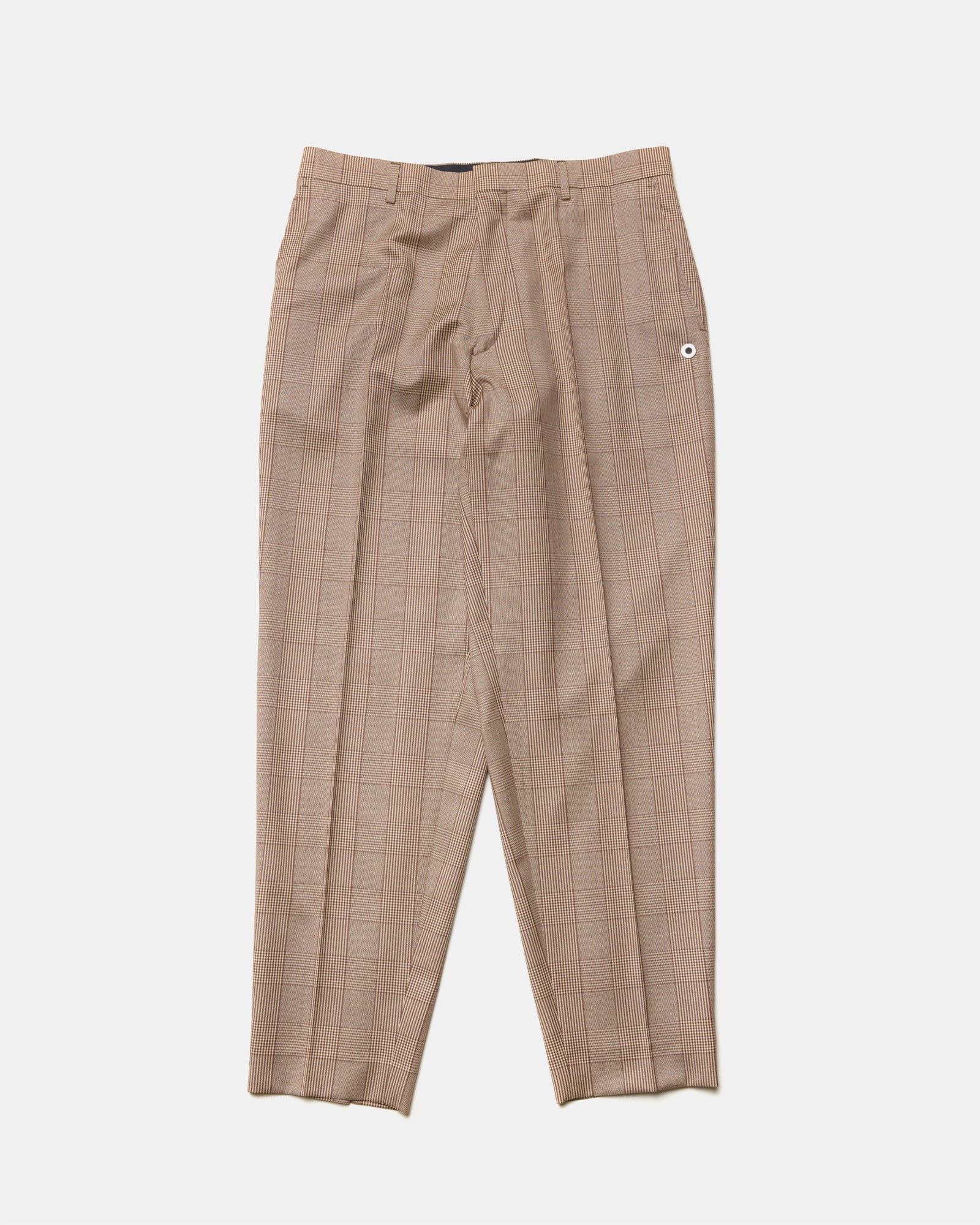 Études Revolte Trousers Brown Check