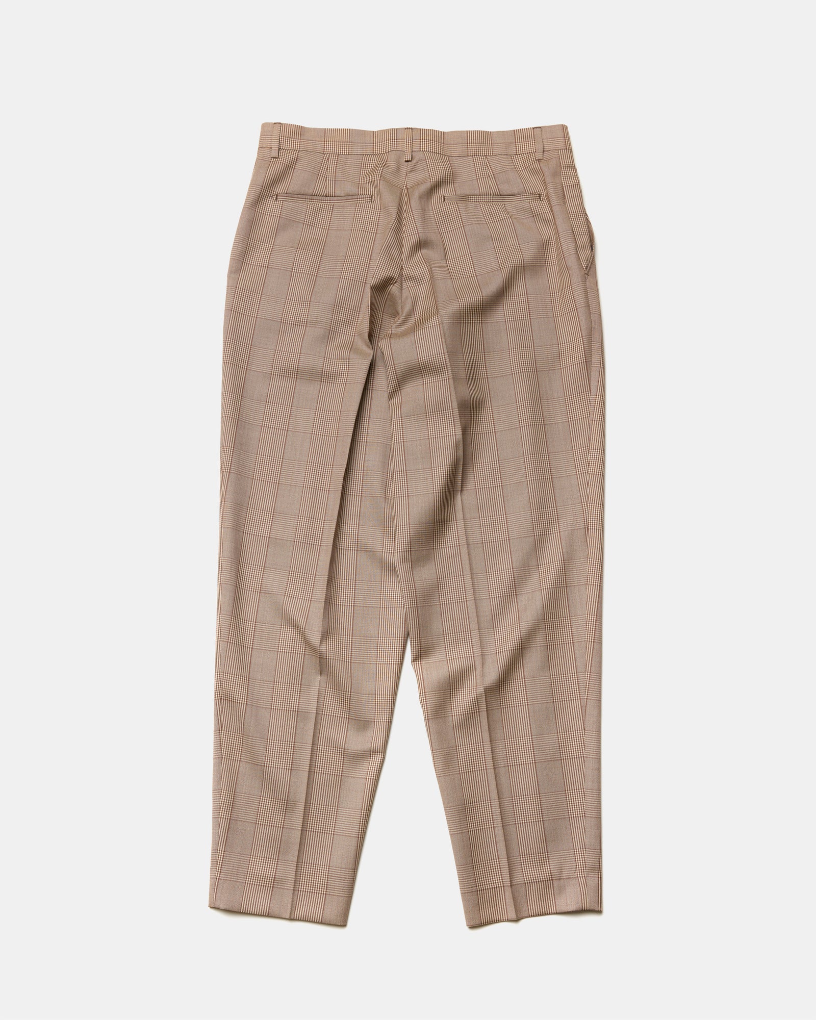 Études Revolte Trousers Brown Check