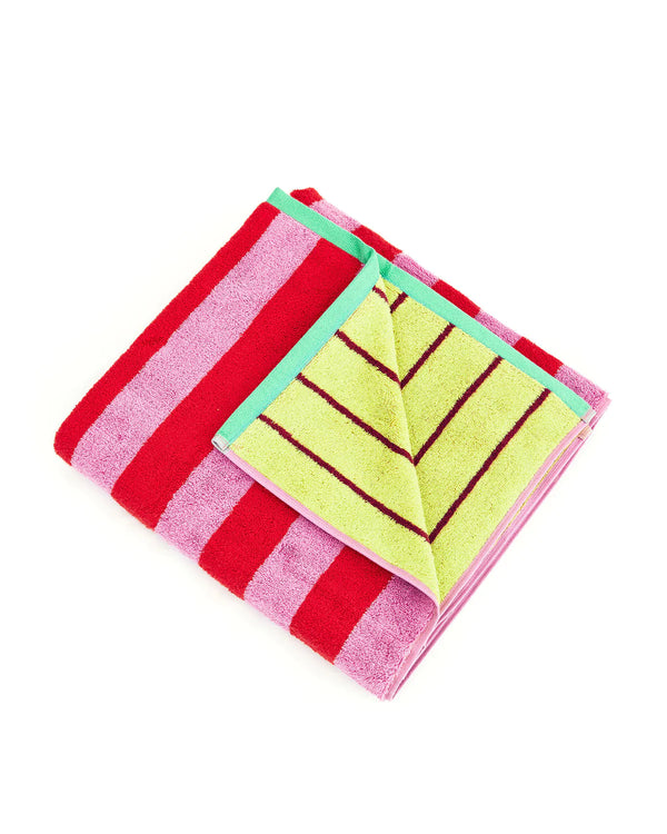 Dusen Dusen Fig Stripe Bath Towel