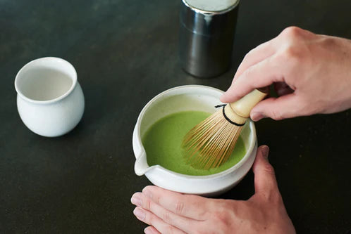 Origami Matcha Bowl Evening Light